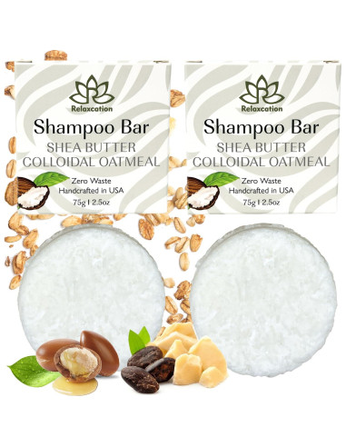 Barra de Champú Orgánica Relaxcation Sin Fragancia 91g