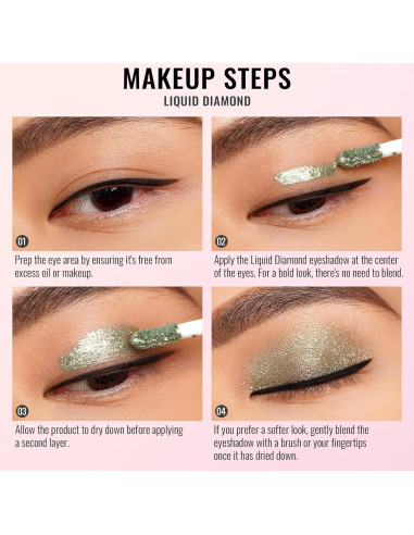 Sombra de Ojos Líquida Brillante Oulac Tesoro Oceánico 6.8g