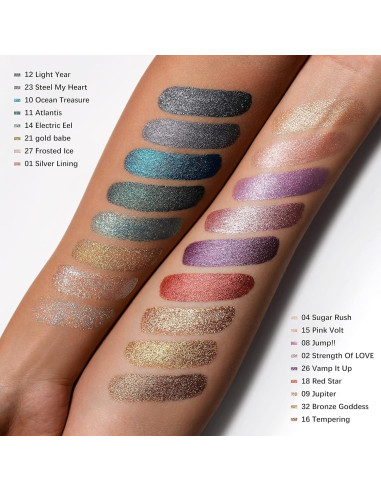 Sombra de Ojos Líquida Brillante Oulac Tesoro Oceánico 6.8g