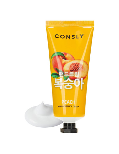 Crema Hidratante para Manos Consly 100 ml - Cuidado Coreano Durazno
