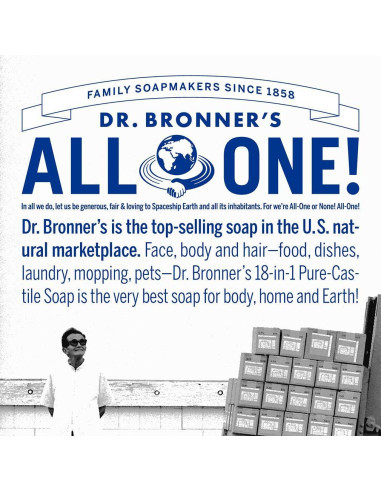 Loción Orgánica Dr. Bronner's 4 Variedades 236 ml Hidratante