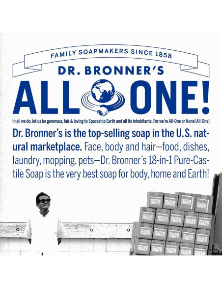 Loción Orgánica Dr. Bronner's 4 Variedades 236 ml Hidratante