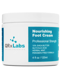 Crema para Pies Shea QRxLabs 113 g - Hidratante y Refrescante