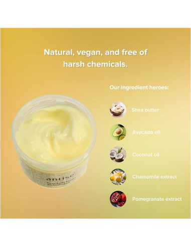Crema Corporal Hidratante Aniise con Colágeno 198 g - Manteca de Karité y Aceite de Aguacate