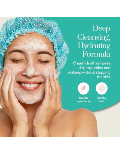 Limpiador Facial Suave Soapstones 180ml con Rosa Búlgara y Manzanilla 2