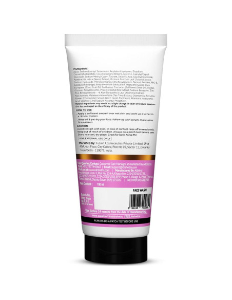 Limpiador Facial Dr. Sheth con Neem y Ácido Salicílico 100 ml