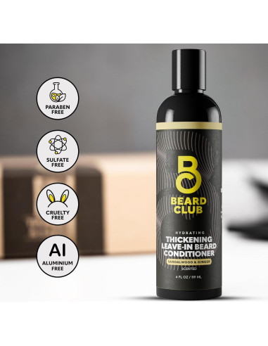 Acondicionador de Barba Sin Enjuague El Club de la Barba 113g