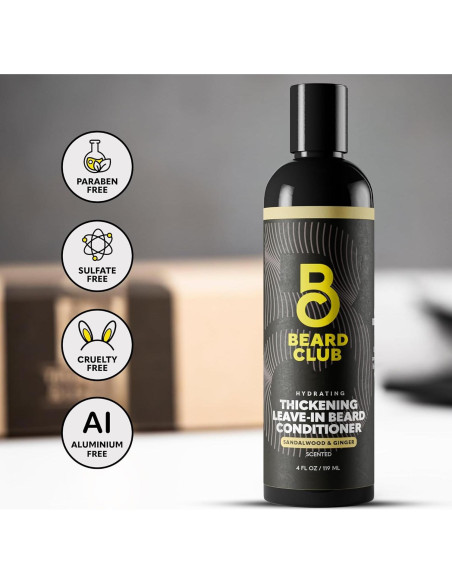 Acondicionador de Barba Sin Enjuague El Club de la Barba 113g