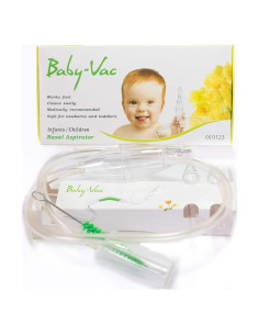 Aspirador Nasal BABY-VAC para Bebés - Succión Eficiente y Segura