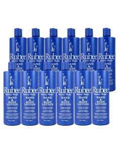 Loción Hidratante Rubee 16 oz - Manteca de Cacao, Caja 12