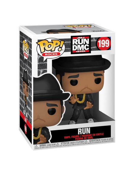 Figura Pop! de Vinilo Funko Run-DMC - Run 9.53 cm