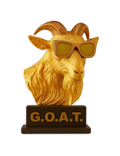 Trofeo Cabra Dorado Huquary HEL3096 11.5cm Humorístico