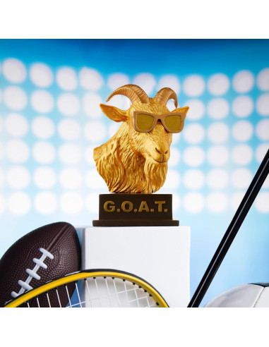 Trofeo Cabra Dorado Huquary HEL3096 11.5cm Humorístico