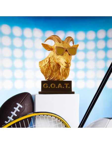 Trofeo Cabra Dorado Huquary HEL3096 11.5cm Humorístico