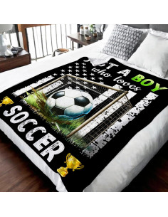 Manta Deportiva para Niños Sharecolor 127x102cm Franela 2