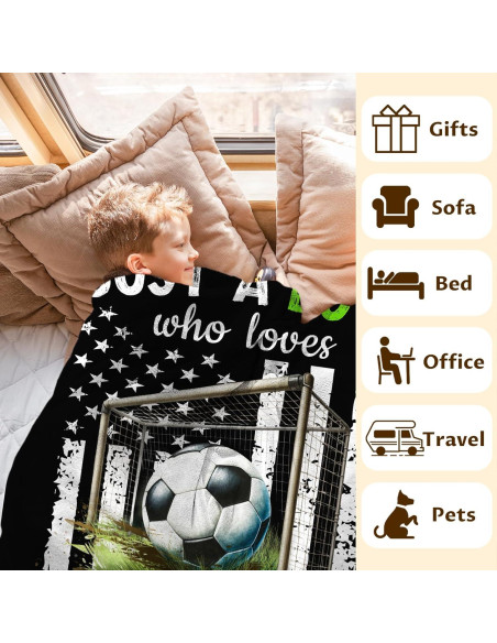 Manta Deportiva para Niños Sharecolor 127x102cm Franela