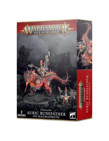 Juego de Miniaturas Warhammer AoS Fyreslayers Runefather