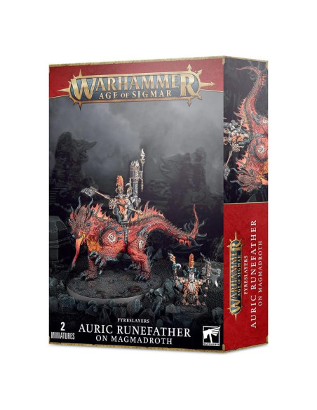 Juego de Miniaturas Warhammer AoS Fyreslayers Runefather