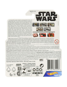 Coche Hot Wheels Rey Star Wars 1:64 Detalles Realistas 2