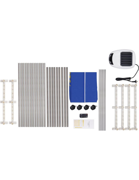 Secador de Ropa Eléctrico Plegable Dfmyhked 1500W 30kg