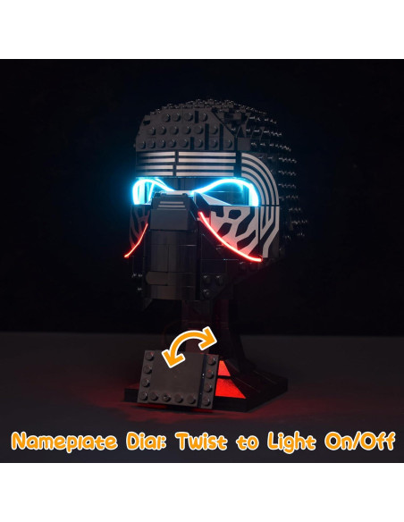 Kit de Iluminación LED LightGo para Casco Kylo Ren Star Wars