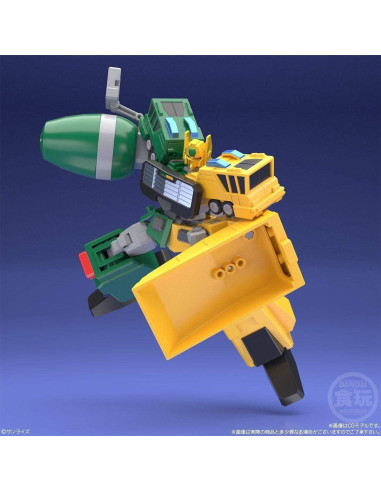 GaoGaiGar Super Mini PLA GekiRyuJin Bandai 0.63 kg