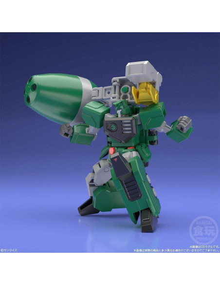 GaoGaiGar Super Mini PLA GekiRyuJin Bandai 0.63 kg