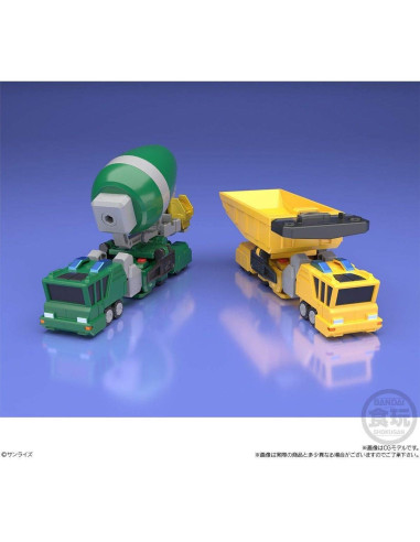 GaoGaiGar Super Mini PLA GekiRyuJin Bandai 0.63 kg