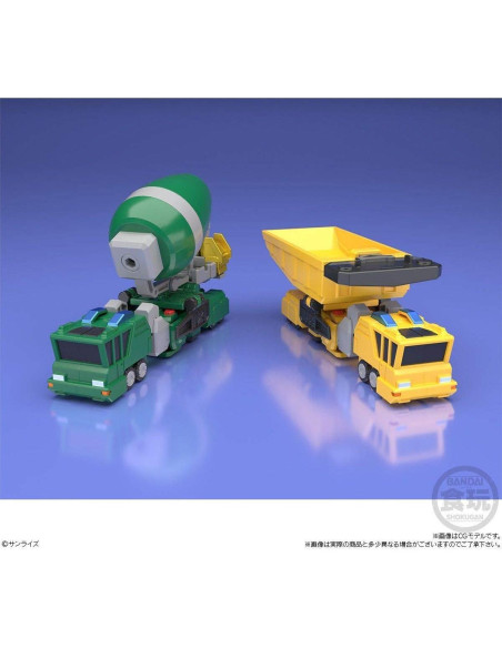 GaoGaiGar Super Mini PLA GekiRyuJin Bandai 0.63 kg