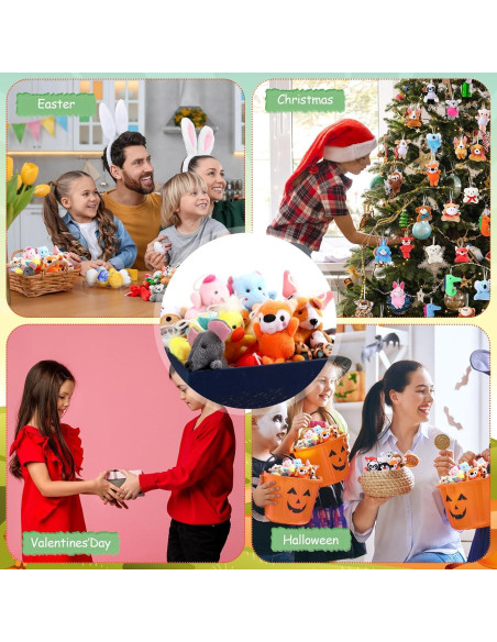 200 Mini Animales de Peluche Leyndo - 18 cm, Lindo, Premios