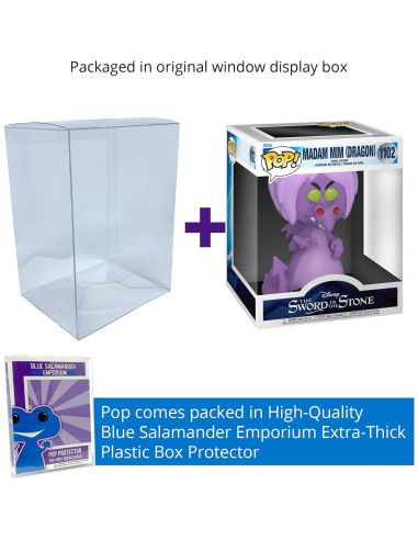 Funda Protectora para Figura Pop 20.6x16.5cm Emporio Salamandra Azul