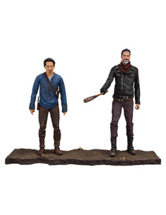 Figuras de acción McFarlane The Walking Dead Negan y Glenn 5"