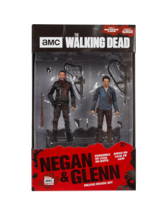 Figuras de acción McFarlane The Walking Dead Negan y Glenn 5" 2