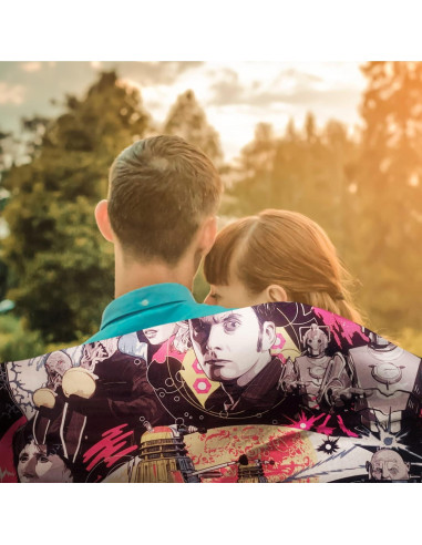 Manta de Forro Polar Bazillion Dreams Doctor Who 152x127 cm