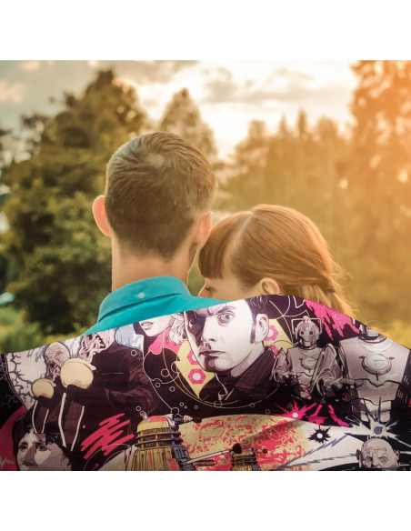 Manta de Forro Polar Bazillion Dreams Doctor Who 152x127 cm