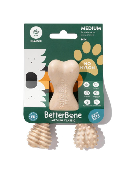 Juguete para Masticar Perros BetterBone Densidad Media Clásico