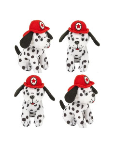 Perros de Peluche Dálmata Bomberos Toyco - 12 Piezas 18 cm