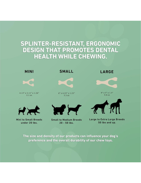 Juguete para Masticar Perros BetterBone Densidad Media Clásico