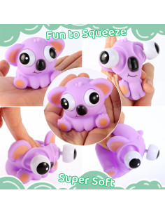 12 Juguetes Antiestrés de Animales Saltarines LiYiQ 2