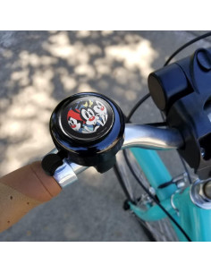 Timbre de Bicicleta Animaniacs Graphics & More 5.1x7.1cm 2