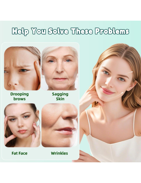 Cinta Facial Invisible Genérica 200 Piezas para Lifting