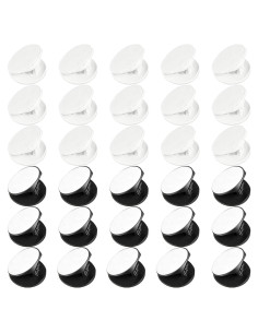 Soporte para Teléfono Weewooday 30 Piezas Doble Cara Negro Blanco