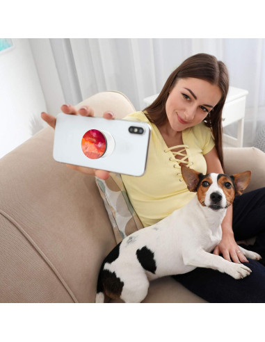 Soporte para Teléfono Weewooday 30 Piezas Doble Cara Negro Blanco