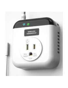 Termostato Enchufe WiFi Inteligente N/P Programable 110V