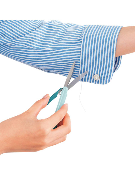 Tijeras Twiggy Compactas TSA PLUS Turquesa Antiadherentes