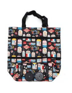 Carrito de Compras Plegable SHUATI 53x26x13.5cm Multicolor 2