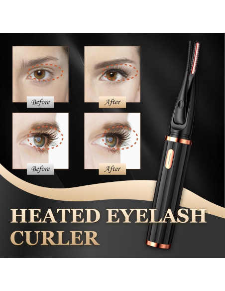 Rizador de Pestañas Calentado MGKO 3 Modos USB Negro