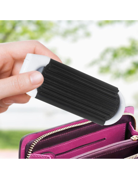 Set de 3 Cepillos de Pelo Plegables con Espejo Qjaiune