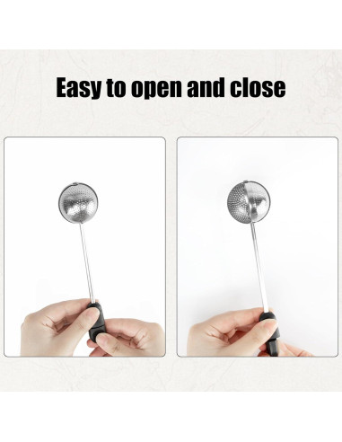 2 Piezas Infusores de Té de Acero Inoxidable Siktorrwd