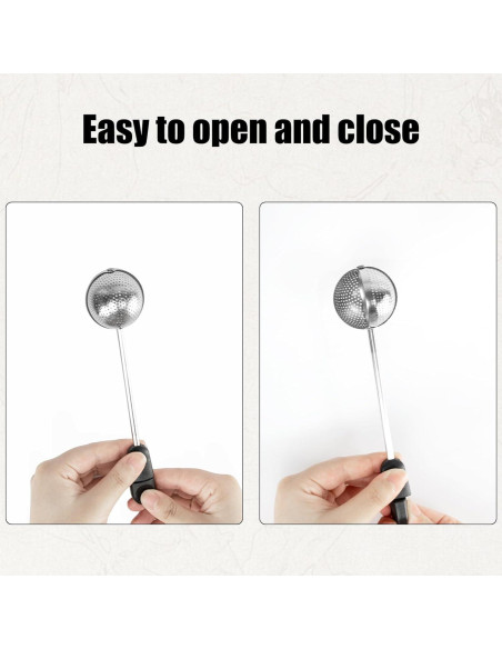 2 Piezas Infusores de Té de Acero Inoxidable Siktorrwd